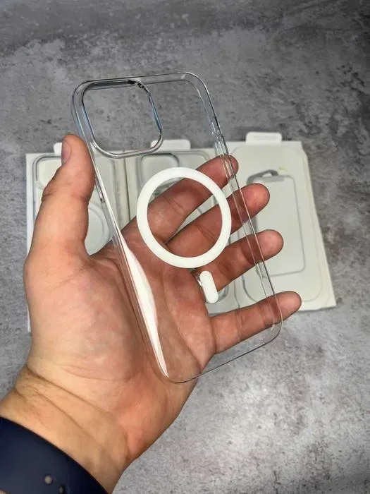 Clear Case MagSafe iPhone 13 Pro Max | 13 Pro | 13 | Animation | Прозорий чохол Прозрачный чехол анимация | не жовтіє — фото 4