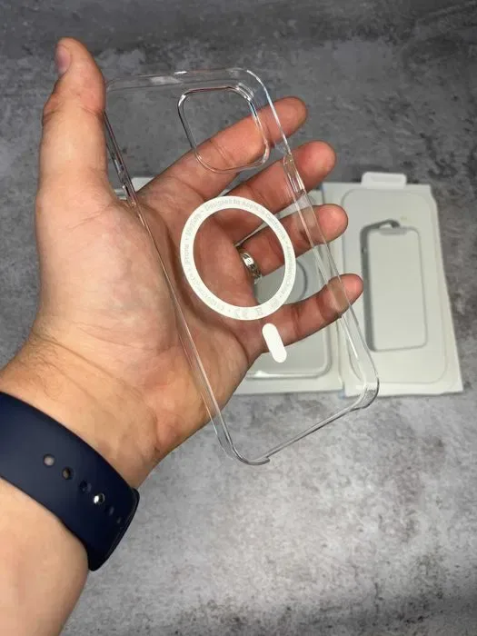 Clear Case MagSafe iPhone 13 Pro Max | 13 Pro | 13 | Animation | Прозорий чохол Прозрачный чехол анимация | не жовтіє — фото 7