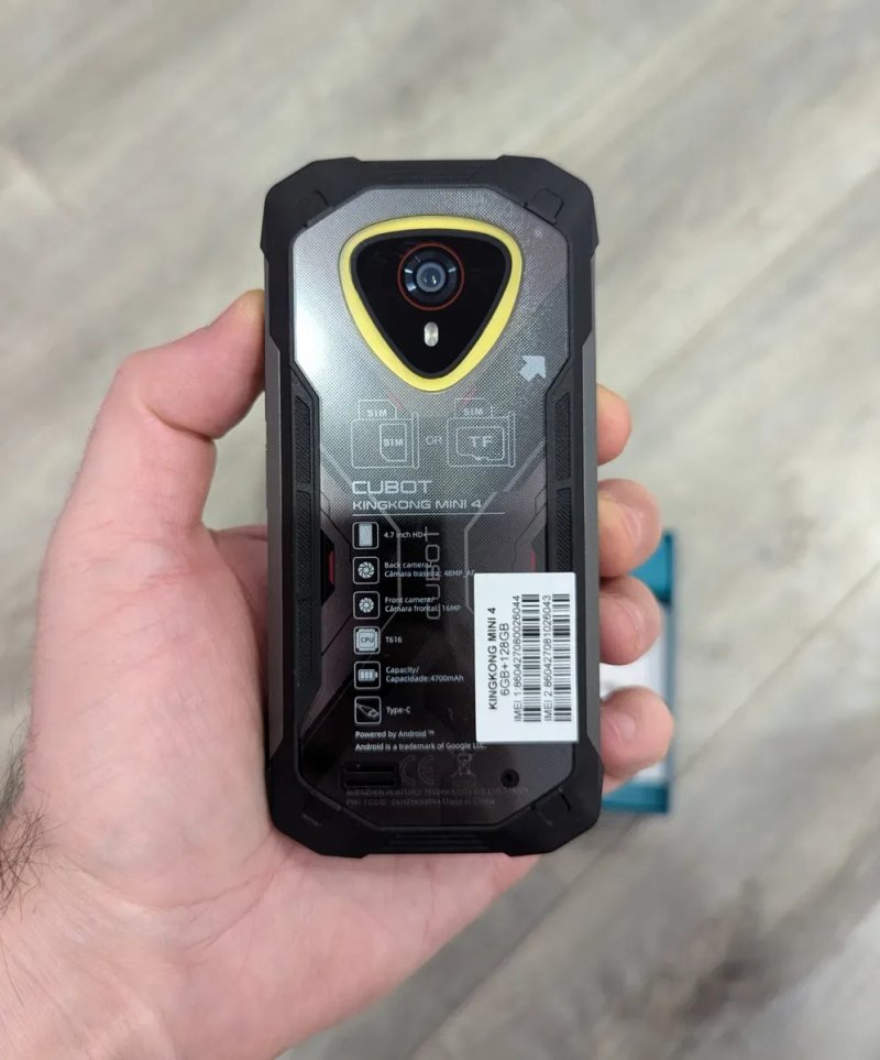 Cubot KingKong Mini 4 (128GB IP68/IP69K,MIL-STD-810) — фото 7
