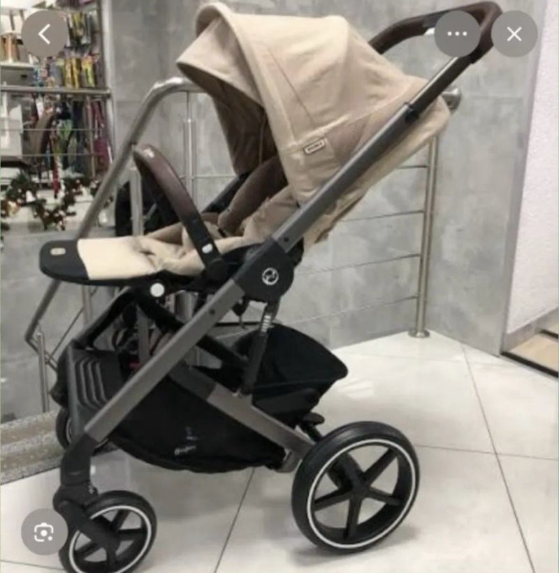 Cybex balios S lux 2 в 1 2025 року як нова — фото 4