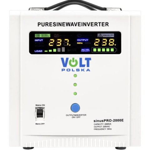 ДБЖ Volt Polska SINUS PRO 2000 E 12/230V ЗНИЖКА‼️Инвертор/інвертор