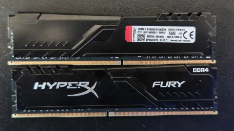 DDR4 2x8GB 3200(3600)MHz Kingston HyperX