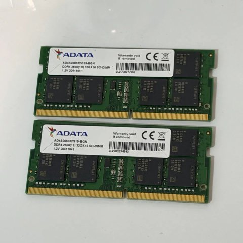 Ddr4 64Gb Adata 2x32Gb Оперативна памʼять для ноутбука Sodimm