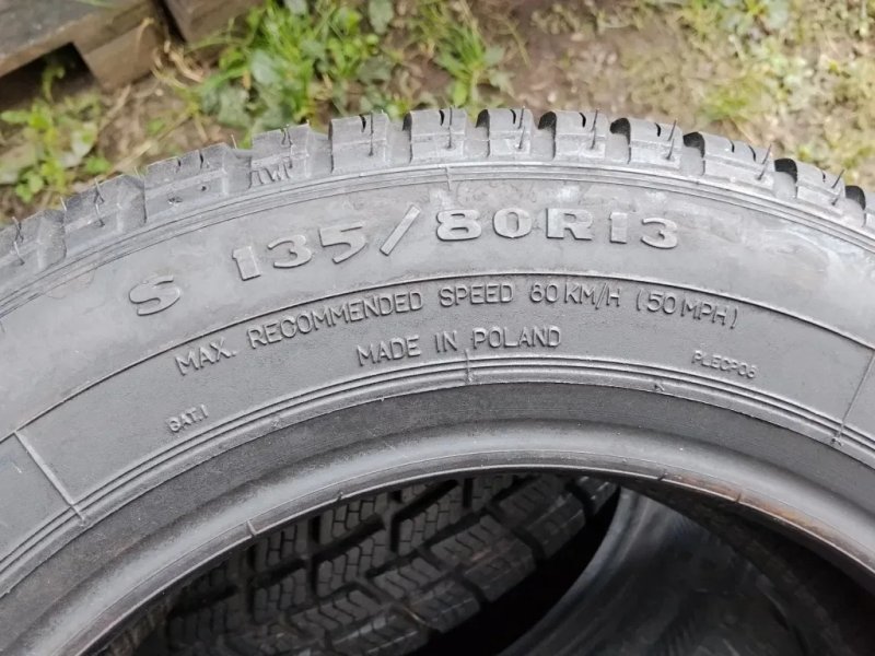 Debica 135 80 r13 2шт 4шт шини на мотоблок  резина прицеп  гума квадроцикл б'у з Європи резина докатка — фото 3