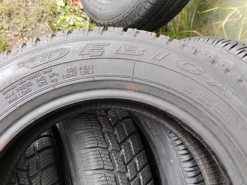 Debica 135 80 r13 2шт 4шт шини на мотоблок  резина прицеп  гума квадроцикл б'у з Європи резина докатка — фото 5