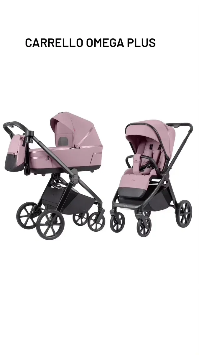 Детская коляска 2 в 1 Carrello Omega Plus дитяча візочок візок — фото 3