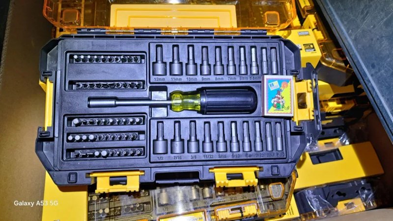 DEWALT DWMT73808 набор  насадкі,біти,викрутка с насадками, можна використовувати як насадки до шуруповерта,ОРИГІНАЛ — фото 3