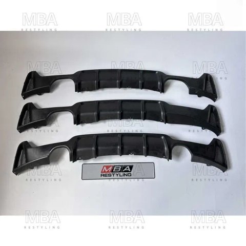 Диффузор (накладка) заднего бампера BMW F32/F33/F36 M-Tech матовый