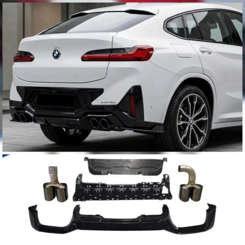 Дифузор BMW X4 G02 2022–2024