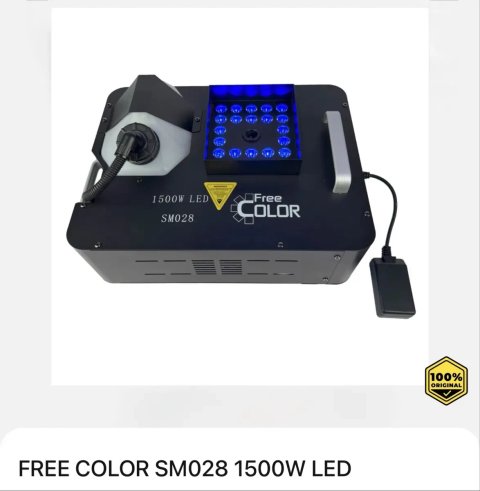 Димогенератори вертикального диму Free Color SM028 1500W LED та SM029 3000W LED