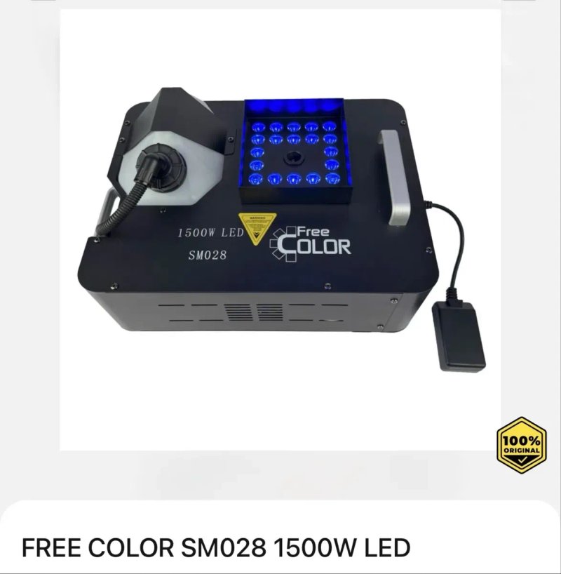 Димогенератори вертикального диму Free Color SM028 1500W LED та SM029 3000W LED