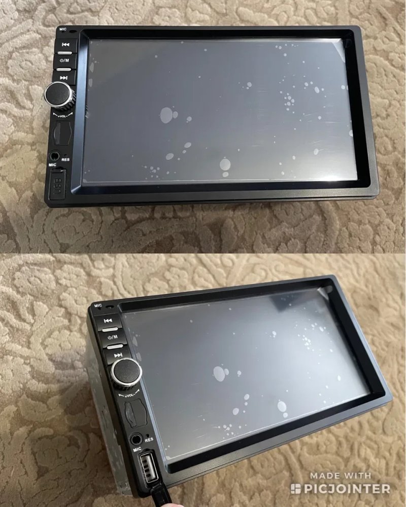 2 дін 7 дюймів 2/32GB Android 13 Магнітола Carplay USB GPS WiFi — фото 3