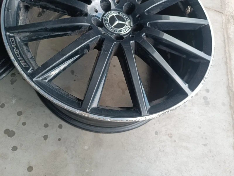 Діск Диск алюміневий бардюрка диски тітани розборка Mercedes amg gla h247 glb x247 w247 20 радіус ціна за штуку — фото 4