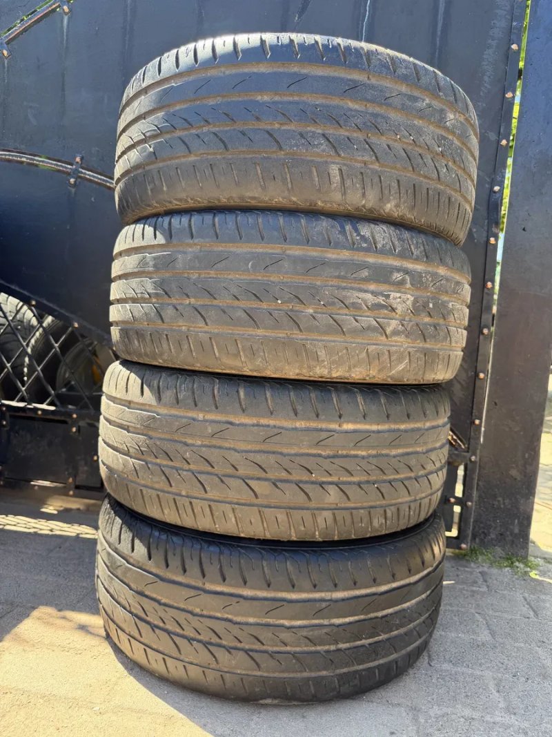 Диски 5/110 R17 Opel 7J ET35 з резиною 225/45 — фото 8