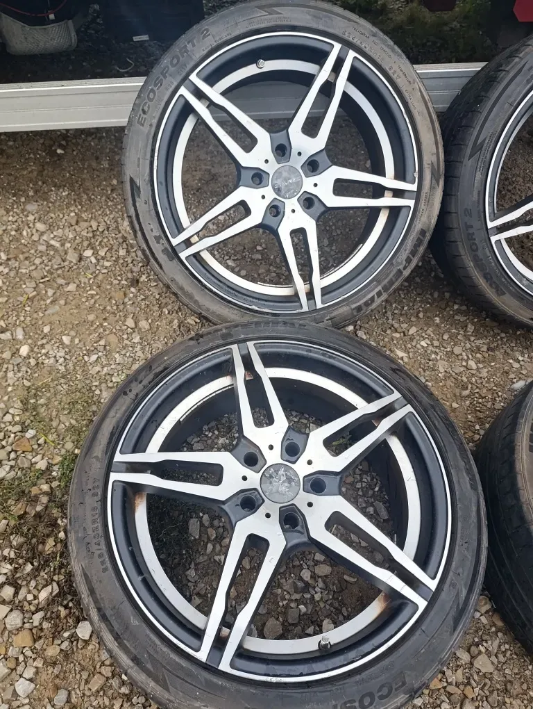 диски 5/114.3/r18ет40,цо74.1 Barracuda з колесами 225/40/r18 4mm літоToyota Kia Mazda Hyundai — фото 3