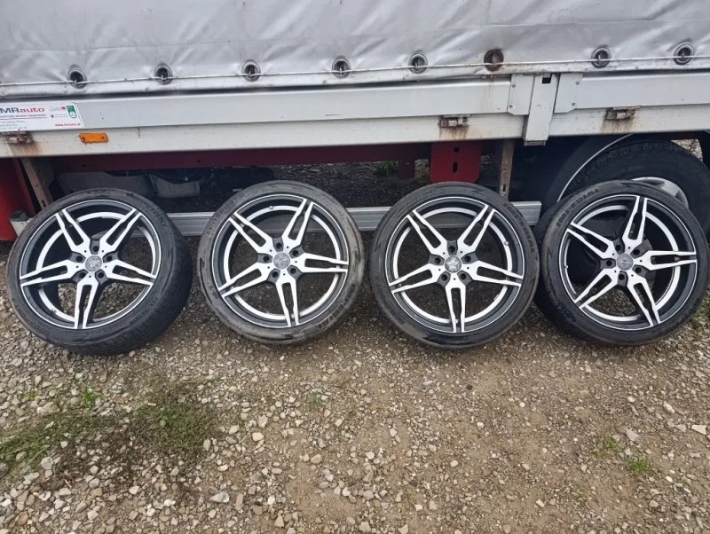 диски 5/114.3/r18ет40,цо74.1 Barracuda з колесами 225/40/r18 4mm літоToyota Kia Mazda Hyundai — фото 7