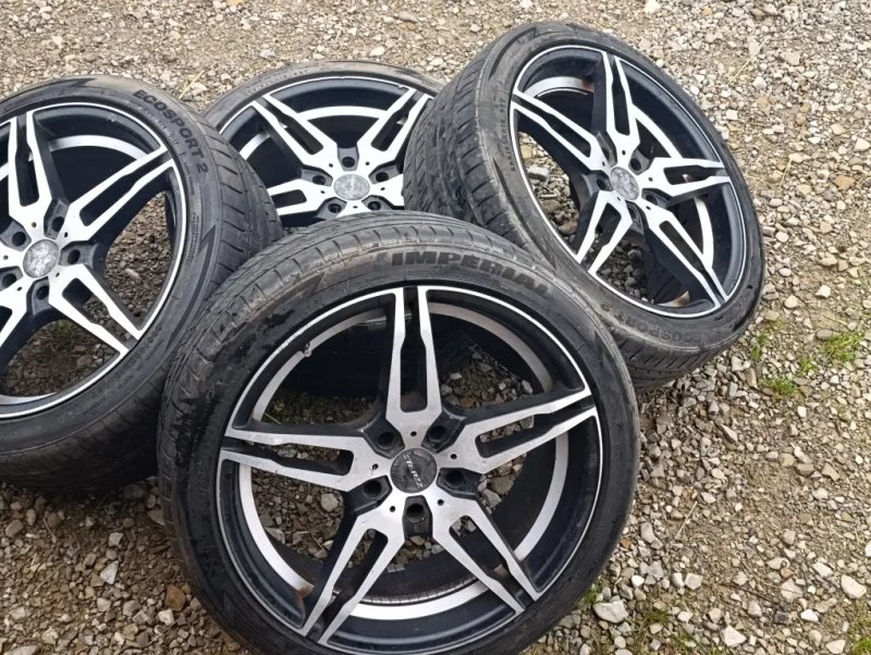 диски 5/114.3/r18ет40,цо74.1 Barracuda з колесами 225/40/r18 4mm літоToyota Kia Mazda Hyundai — фото 8