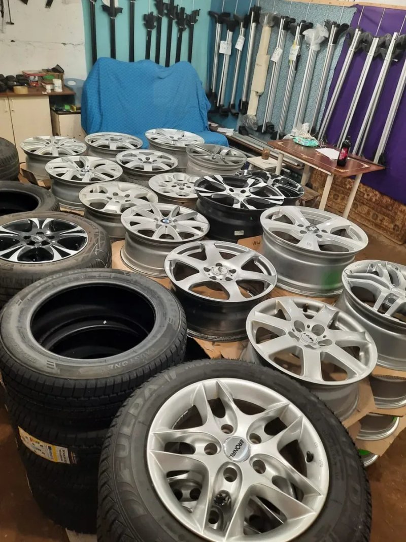 Диски 7,5j × r16  pcd  5 × 120 BMW, як нові. r15  r17 r18 audi mercedes volvo vw toyota seat — фото 6