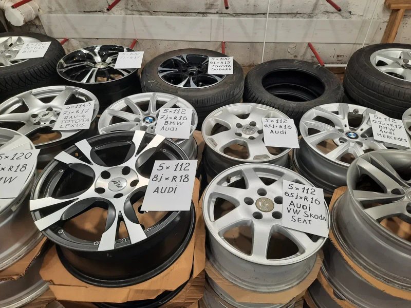 Диски 7,5j × r16  pcd  5 × 120 BMW, як нові. r15  r17 r18 audi mercedes volvo vw toyota seat — фото 8