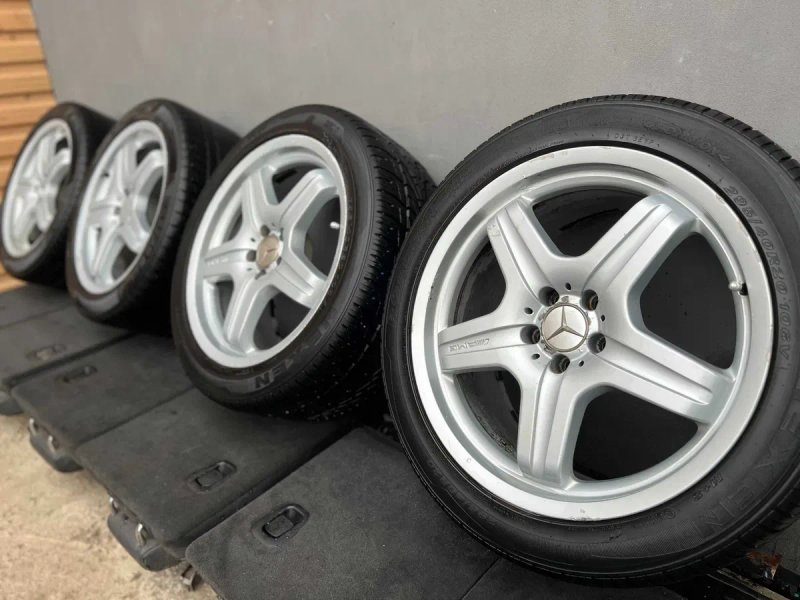 Диски AMG с резиной R20 Mercedes GL X164 ML W164 колеса титаны 166 — фото 3