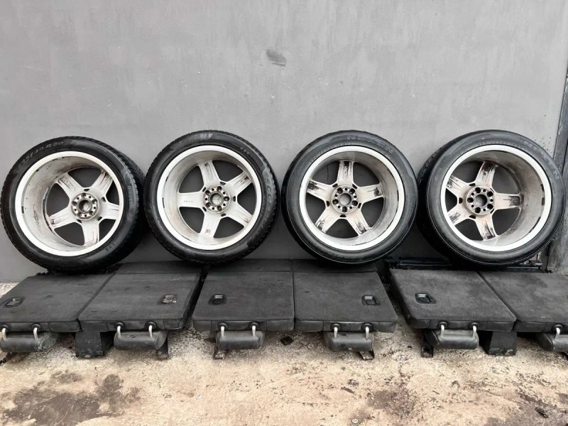 Диски AMG с резиной R20 Mercedes GL X164 ML W164 колеса титаны 166 — фото 5