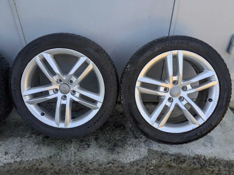 Диски Audi A4 B8 A6 C7 A7 Q5 R18 5x112 ET47 8K0601025CC Титани колеса — фото 4