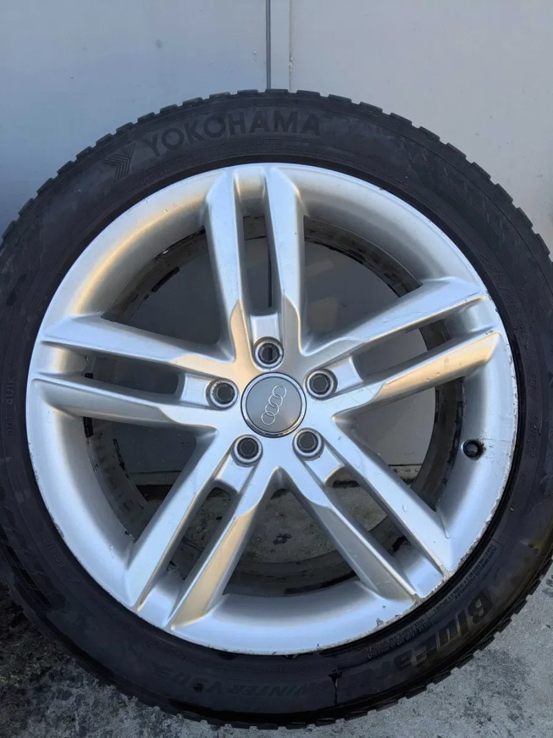 Диски Audi A4 B8 A6 C7 A7 Q5 R18 5x112 ET47 8K0601025CC Титани колеса — фото 5
