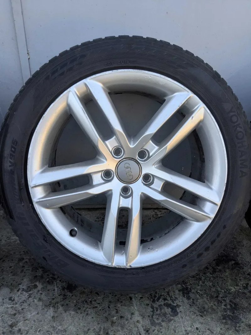 Диски Audi A4 B8 A6 C7 A7 Q5 R18 5x112 ET47 8K0601025CC Титани колеса — фото 6