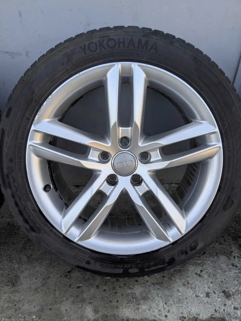 Диски Audi A4 B8 A6 C7 A7 Q5 R18 5x112 ET47 8K0601025CC Титани колеса — фото 7