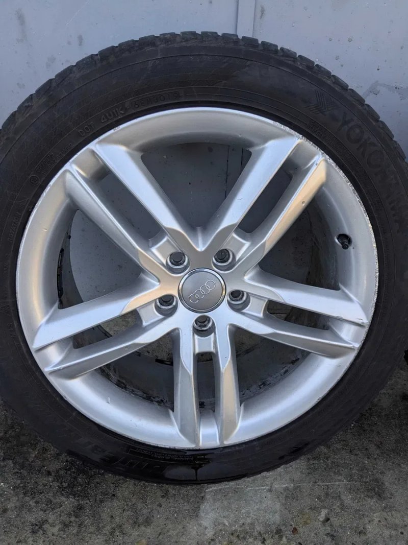 Диски Audi A4 B8 A6 C7 A7 Q5 R18 5x112 ET47 8K0601025CC Титани колеса — фото 8