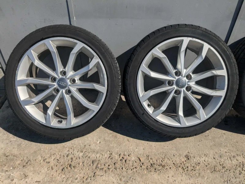 Диски Audi A4 B9 B8 A6 C7 A7 A5 R18 5x112 ET40 8W0601025H Титани колеса Ауді А4 Б9 — фото 2