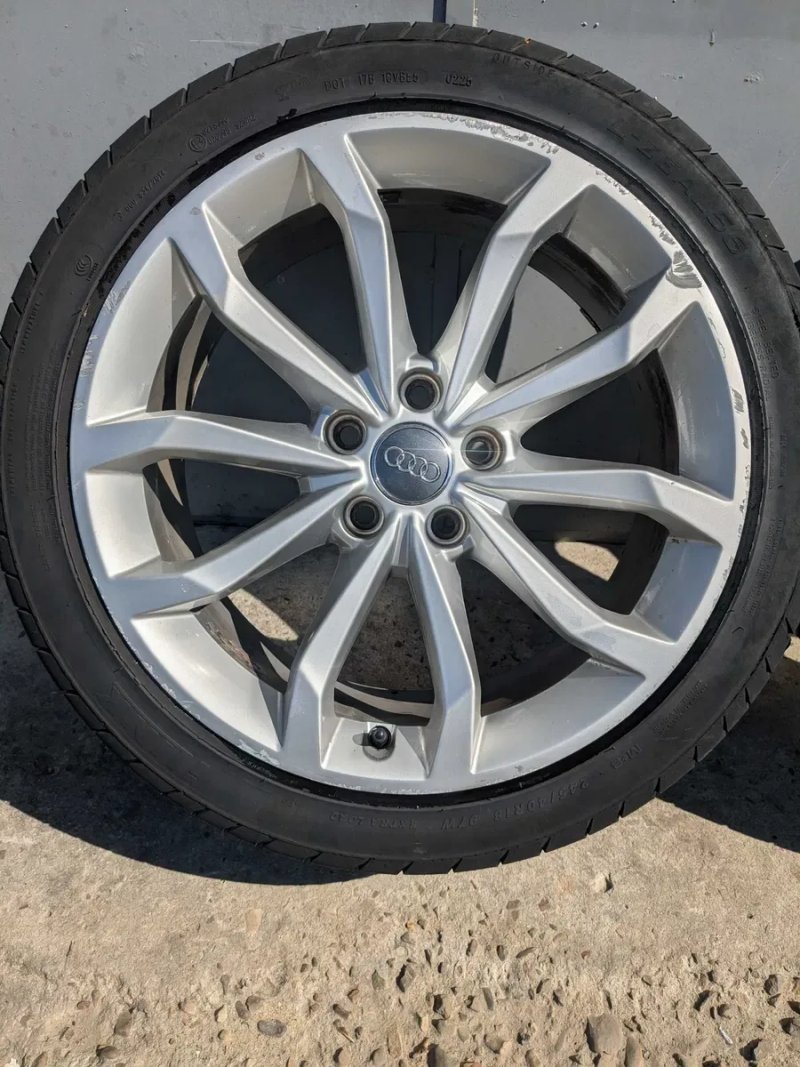 Диски Audi A4 B9 B8 A6 C7 A7 A5 R18 5x112 ET40 8W0601025H Титани колеса Ауді А4 Б9 — фото 4