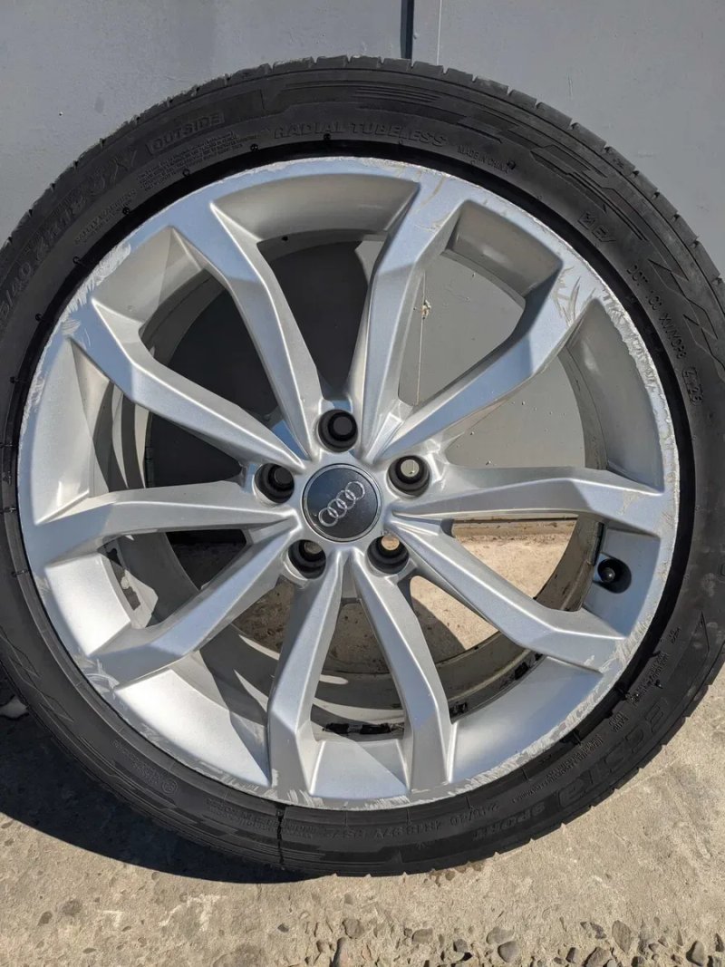 Диски Audi A4 B9 B8 A6 C7 A7 A5 R18 5x112 ET40 8W0601025H Титани колеса Ауді А4 Б9 — фото 7