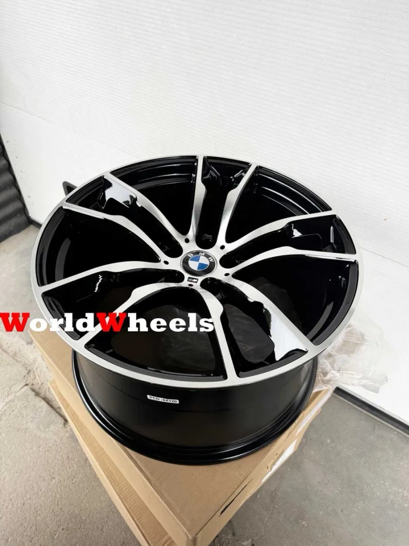 Диски BMW R20 5x120 X5m X6 E70 F15 E71 F16 E53 разноширокие 611 стиль — фото 3