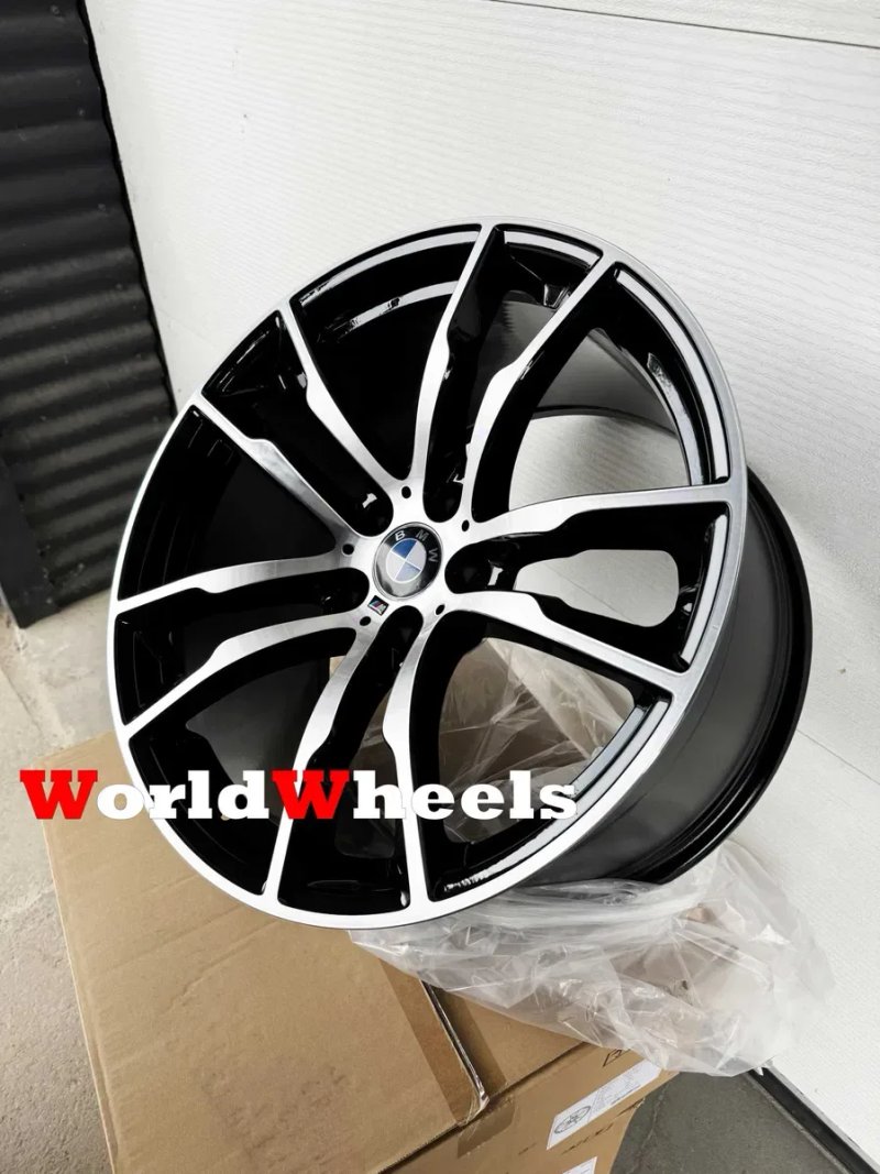 Диски BMW R20 5x120 X5m X6 E70 F15 E71 F16 E53 разноширокие 611 стиль — фото 6