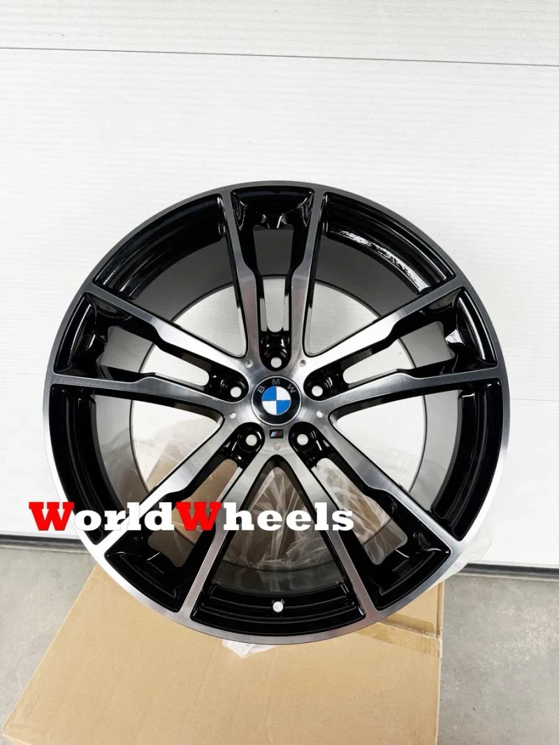 Диски BMW R20 5x120 X5m X6 E70 F15 E71 F16 E53 разноширокие 611 стиль — фото 7