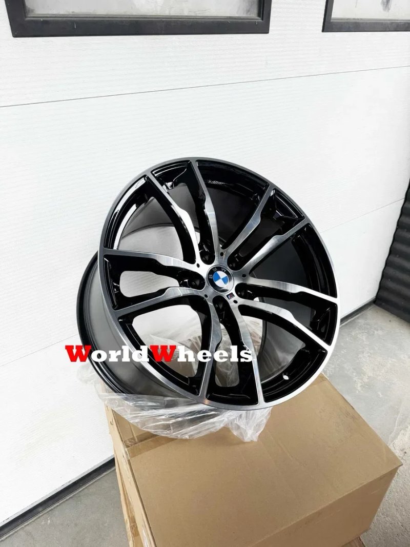 Диски BMW R20 5x120 X5m X6 E70 F15 E71 F16 E53 разноширокие 611 стиль — фото 8
