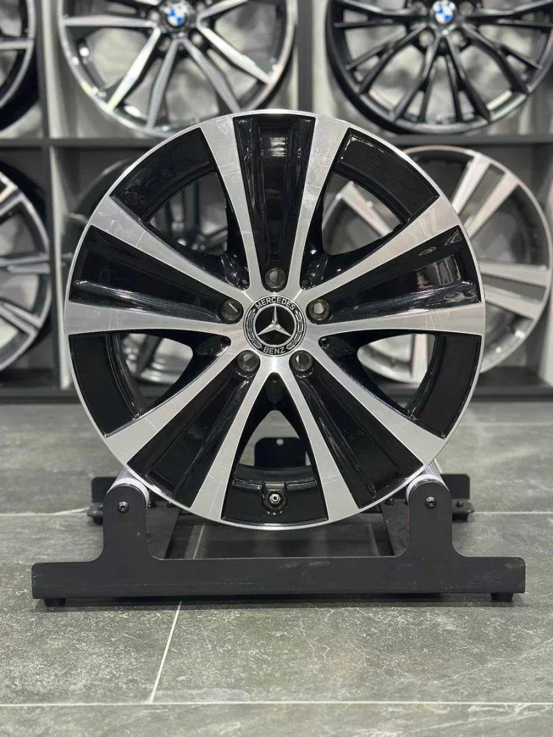 ДИСКИ БУ оригінальні МЕРСЕДЕС R18 5X112 SKODA, AUDI A2134013700 — фото 4