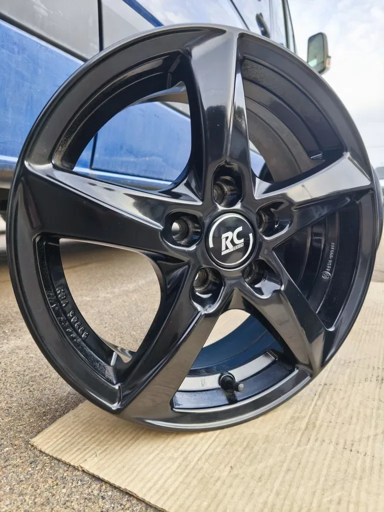 Диски Fiat Doblo 500L Tipo Egea Opel Combo Dodge Neon R15(5*98)et39 Dia 58,1mm Gloss Black Brock® Wheels Germany — фото 8