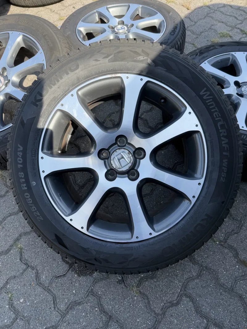 Диски колеса 18 5 114,3 R18 225 60 зима як нові Хонда Honda CRV CR-V Accord Акорд Аккорд HRV Toyota Rav 4 Acura Lexus — фото 2