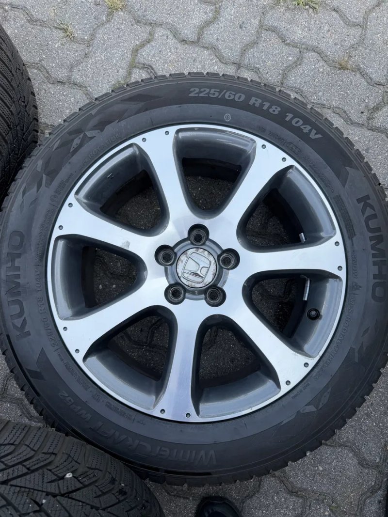 Диски колеса 18 5 114,3 R18 225 60 зима як нові Хонда Honda CRV CR-V Accord Акорд Аккорд HRV Toyota Rav 4 Acura Lexus — фото 3