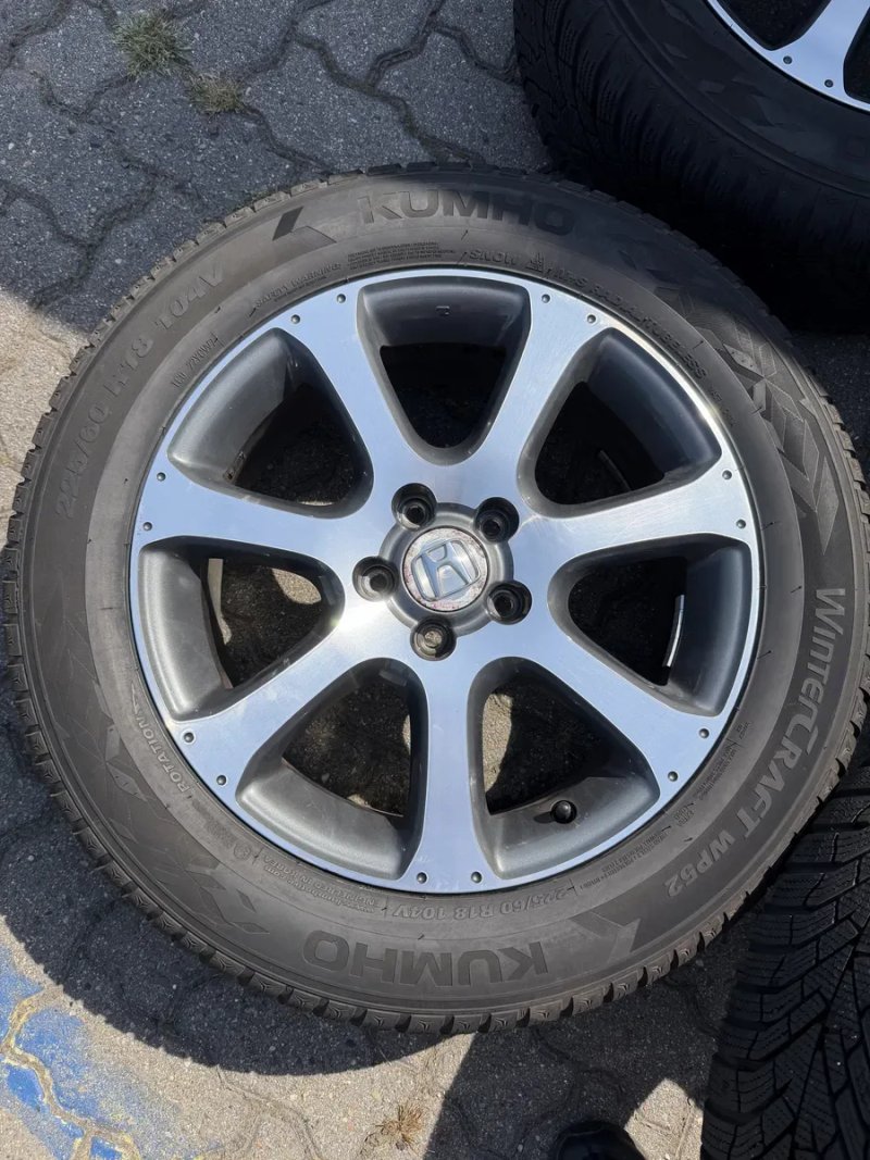 Диски колеса 18 5 114,3 R18 225 60 зима як нові Хонда Honda CRV CR-V Accord Акорд Аккорд HRV Toyota Rav 4 Acura Lexus — фото 4