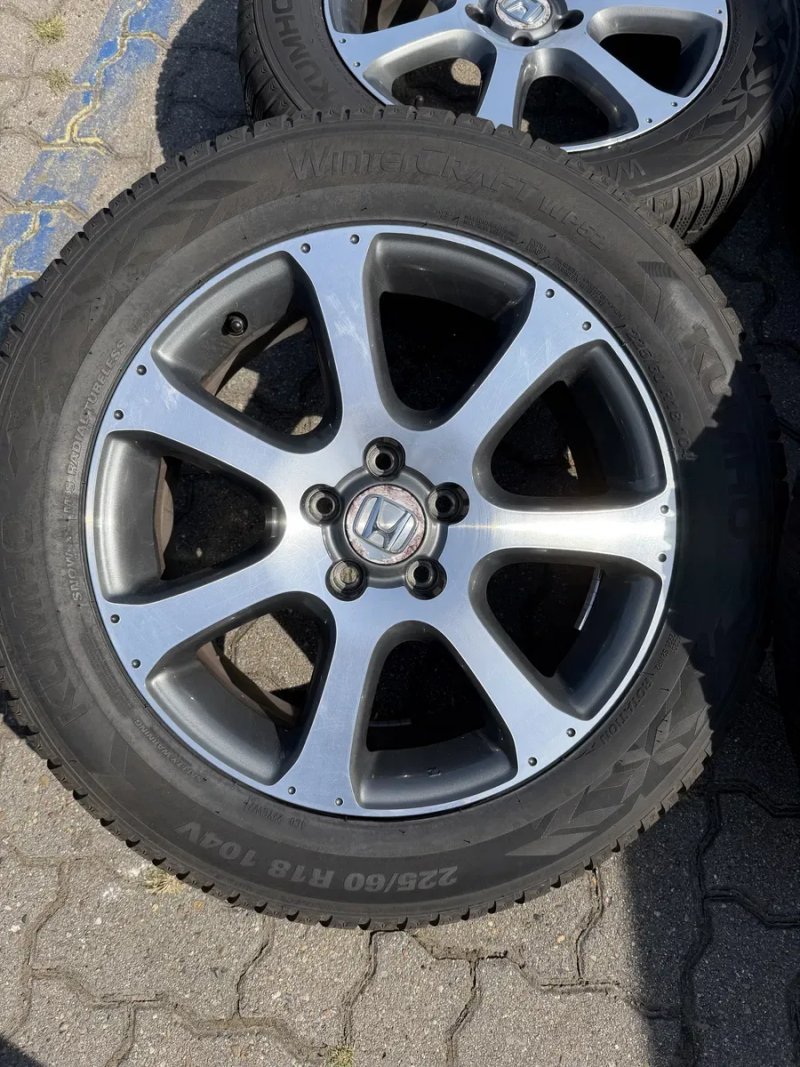 Диски колеса 18 5 114,3 R18 225 60 зима як нові Хонда Honda CRV CR-V Accord Акорд Аккорд HRV Toyota Rav 4 Acura Lexus — фото 5