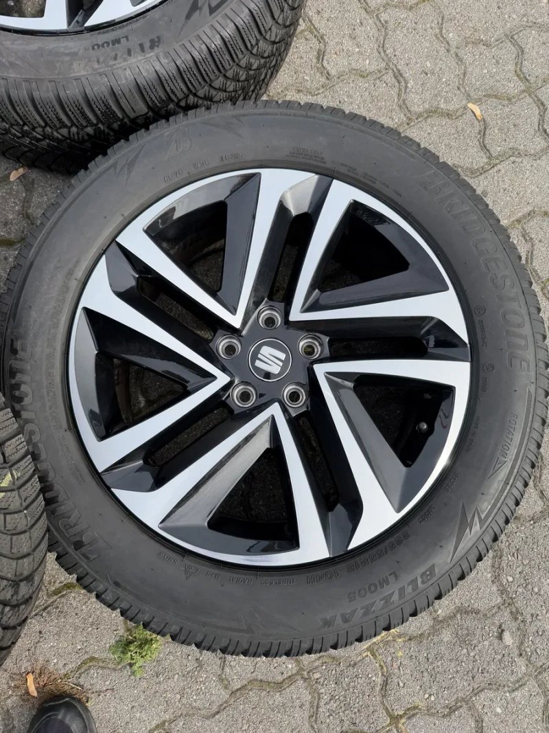 Диски колеса 18 R18 5 112 235 55 Skoda Kodiaq Volkswagen Tiguan Кодіак Тігуан Шаран Туран Sharan Seat Terraco allspace r line — фото 3