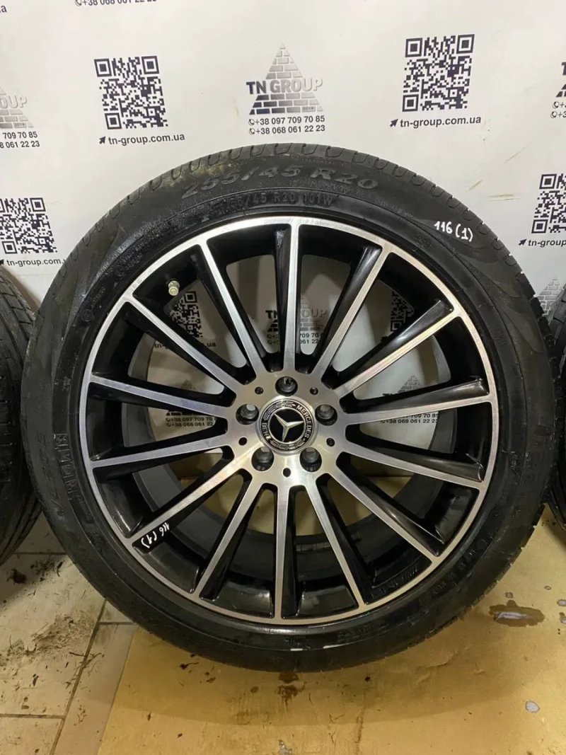 Диски колеса Mercedes Benz 255 45 r20 AMG — фото 4