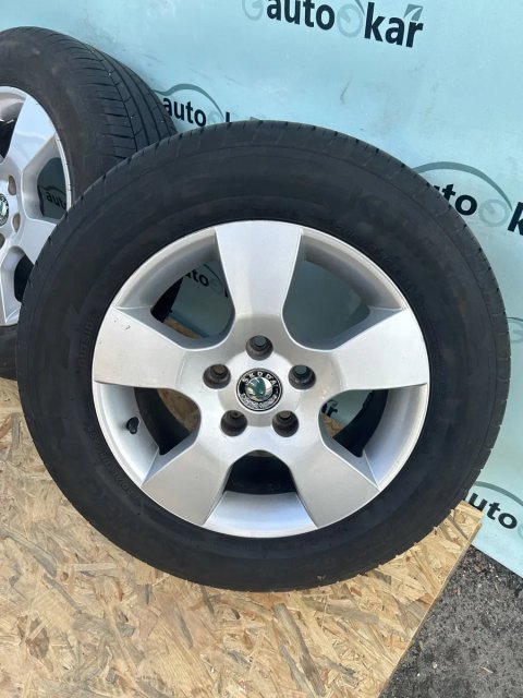 Диски легкосплавні 5*112 R15 Skoda Octavia A5 / Vw Golf 5 / Passat B5 / Jetta