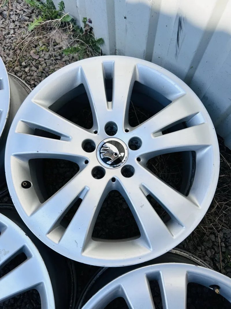 Диски легкосплавні 5/112 R17 7.5J ET-47 VW Skoda Audi Mercedes — фото 3