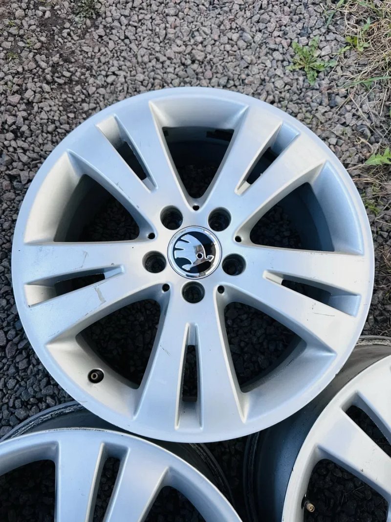 Диски легкосплавні 5/112 R17 7.5J ET-47 VW Skoda Audi Mercedes — фото 5