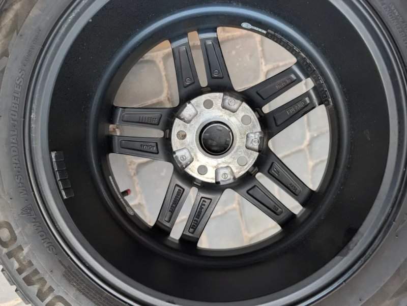 Диски легкосплавні 5х112 R16 205/55 зимові шини Kumho для Volkswagen Passat b6 7 також підходять для Golf5 6 7 8 Touran skoda octavia А5 superb 2 — фото 8