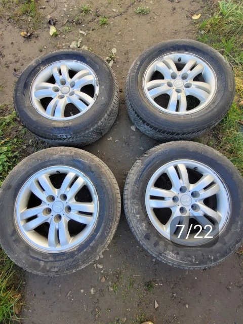 Диски легкосплавні туксон титани R16  5х114.3  Hyundai Tucson